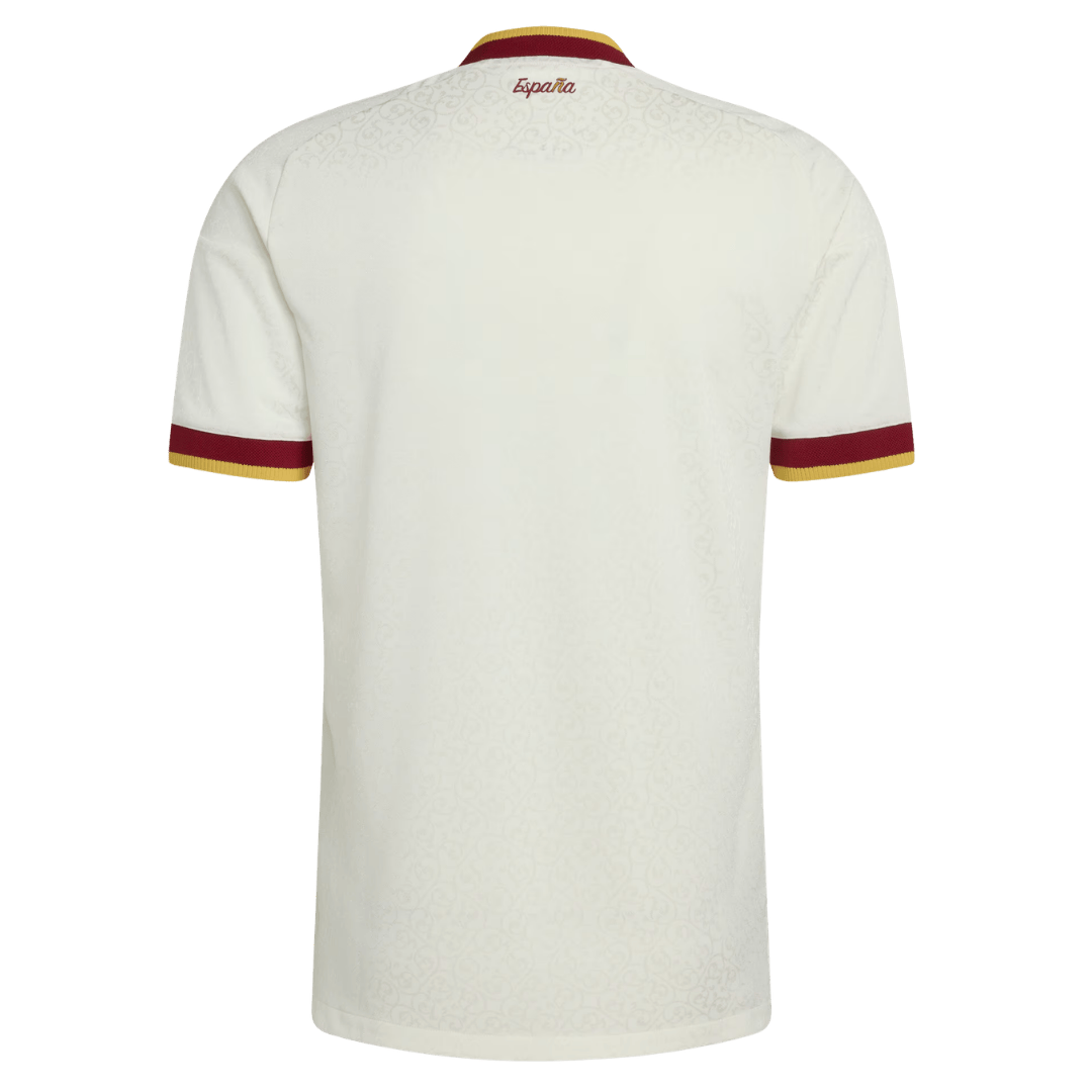 Tricouri Fotbal Spania Deplasare Cupa Mondială 2026 Authentic - Champion Edition