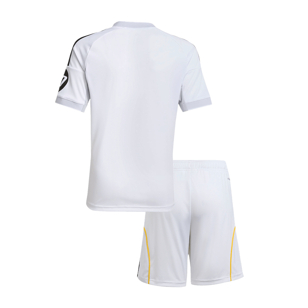 Set Tricouri Fotbal Real Madrid Acasă 2025/26 Pentru Copii - Premium