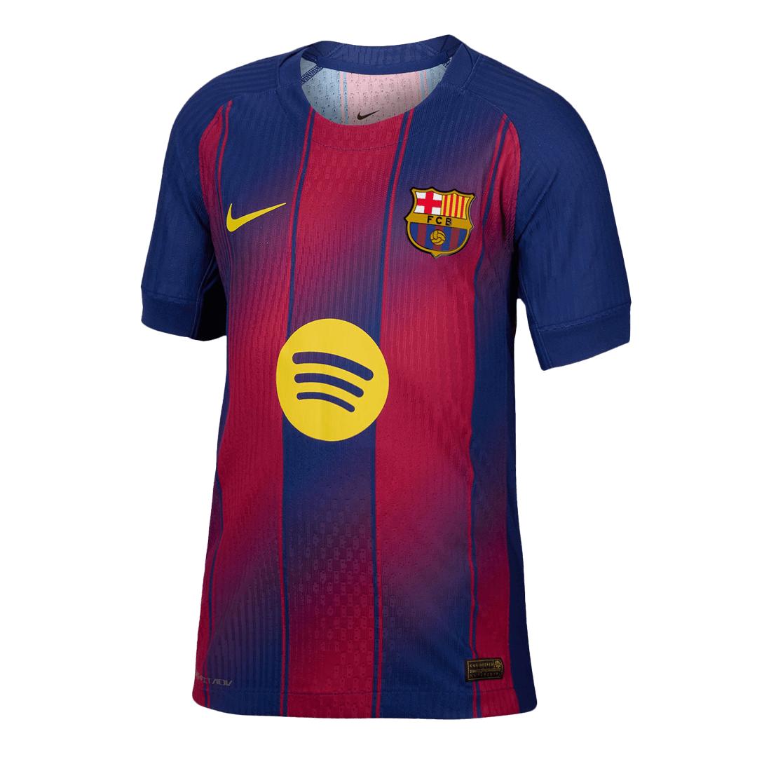 Tricouri Fotbal Barcelona LAMINE YAMAL #10 Acasă 2025/26 Authentic