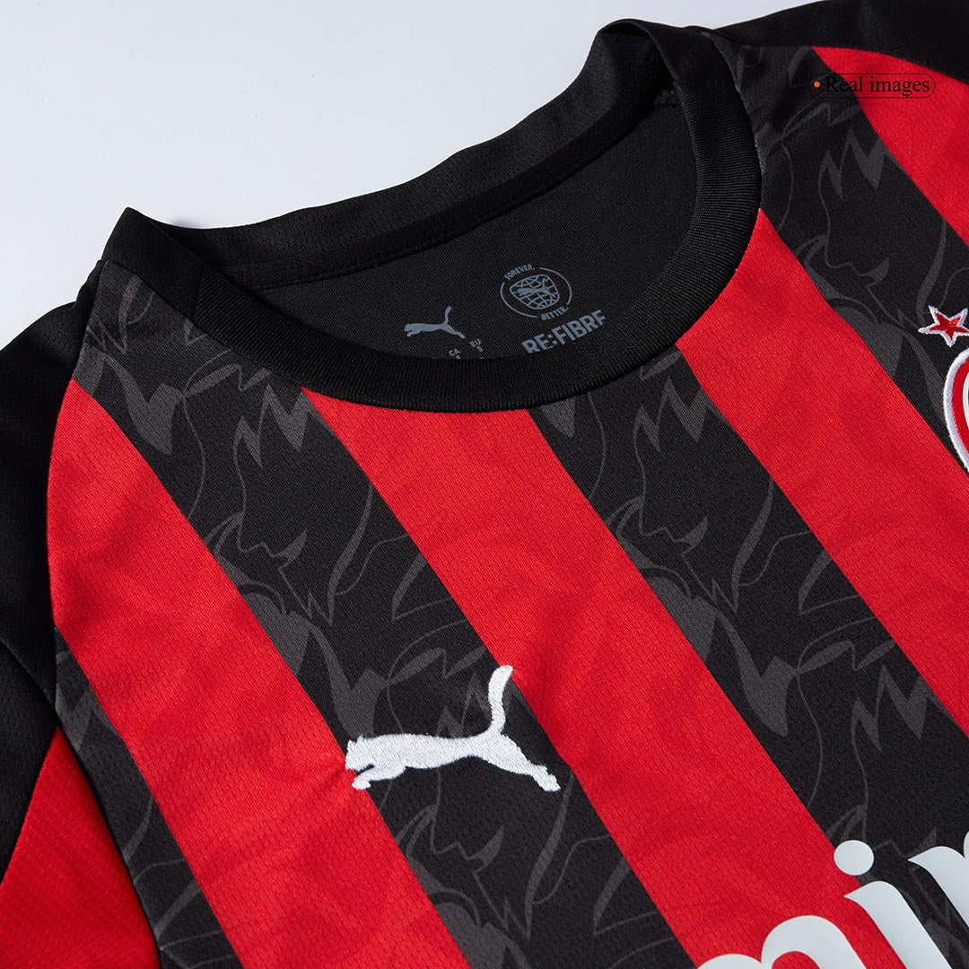 Tricouri Fotbal AC Milan MODRIĆ #14 Acasă 2025/26 (mărime mare) - Premium