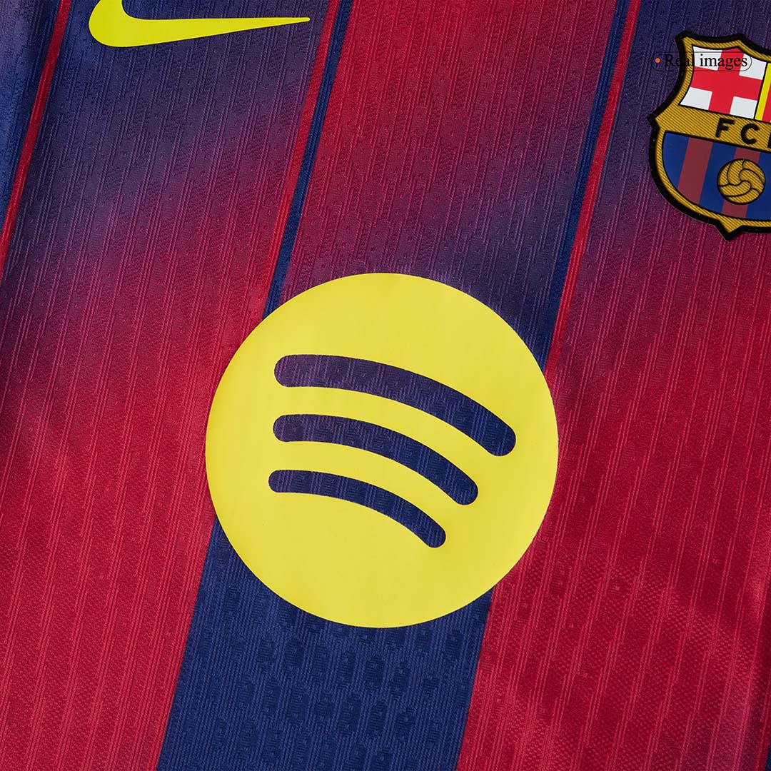 Tricouri Fotbal Barcelona F.DE JONG #21 Acasă 2025/26 Authentic - UCL