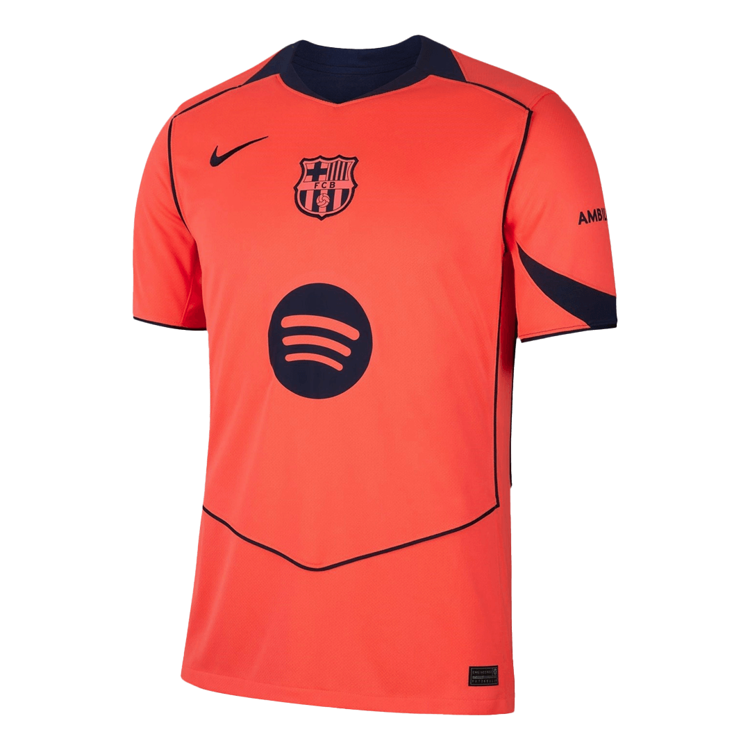 Tricouri Fotbal Barcelona LAMINE YAMAL #10 Treilea 2025/26 - UCL