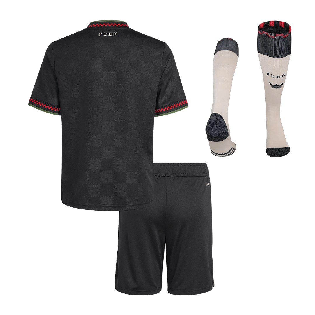 Set Tricouri Fotbal Bayern Munchen Treilea 2025/26 Pentru Copii