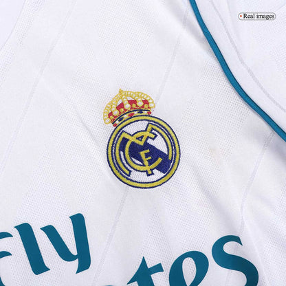 Tricouri Fotbal Vintage Real Madrid RONALDO #7 Acasă 2017/18