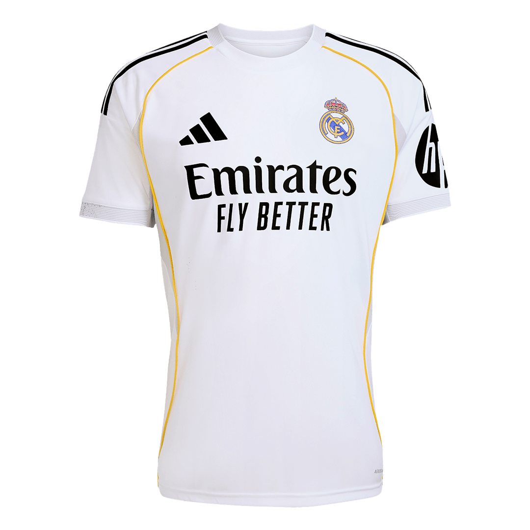 Tricouri Fotbal Real Madrid VALVERDE #8 Acasă 2025/26 - Premium