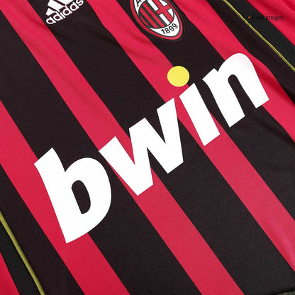 Tricouri Fotbal Vintage AC Milan RONALDO #99 Acasă 2006/07