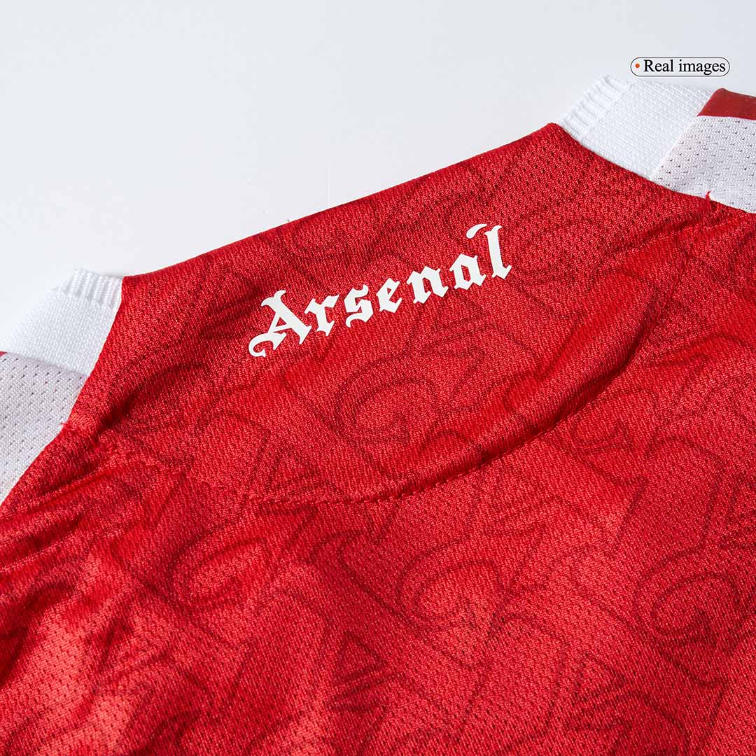 Tricouri Fotbal Arsenal SALIBA #2 Acasă 2025/26 Authentic