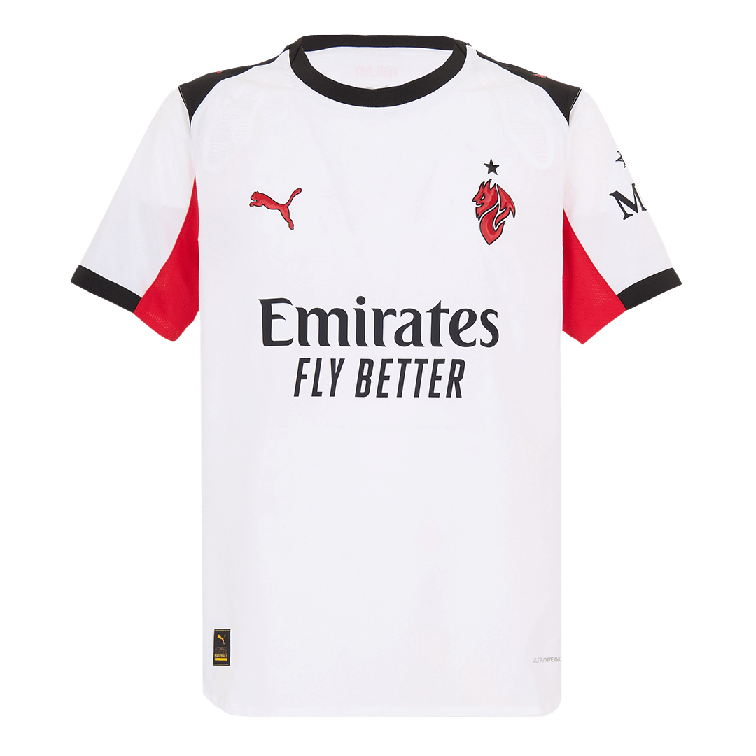 Tricouri Fotbal AC Milan Deplasare 2025/26 Authentic
