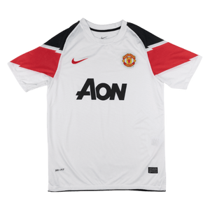 Tricouri Fotbal Vintage Manchester United Deplasare 2010/11