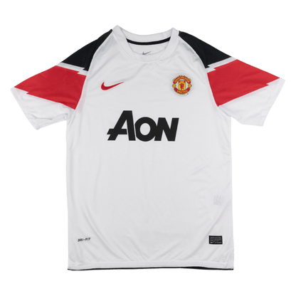 Tricouri Fotbal Vintage Manchester United Deplasare 2010/11