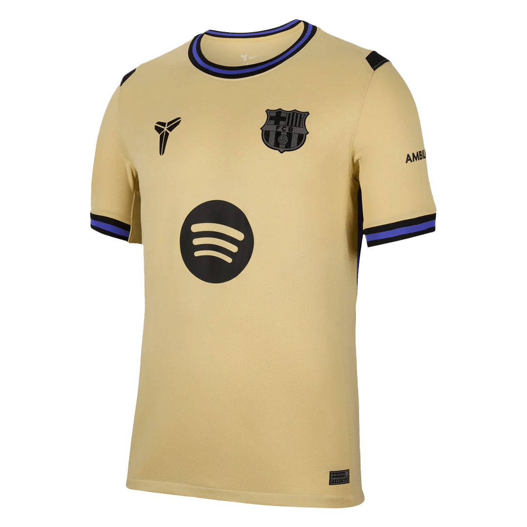 Tricouri Fotbal Barcelona Deplasare 2025/26 (mărime mare)