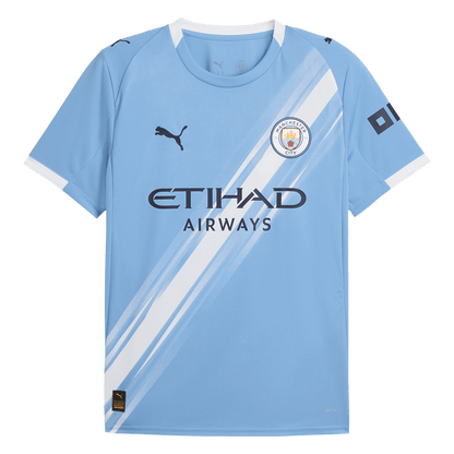 Tricouri Fotbal Manchester City RODRIGO #16 Acasă 2025/26 - Premium