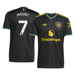 Tricouri Fotbal Manchester United MOUNT #7 Treilea 2025/26