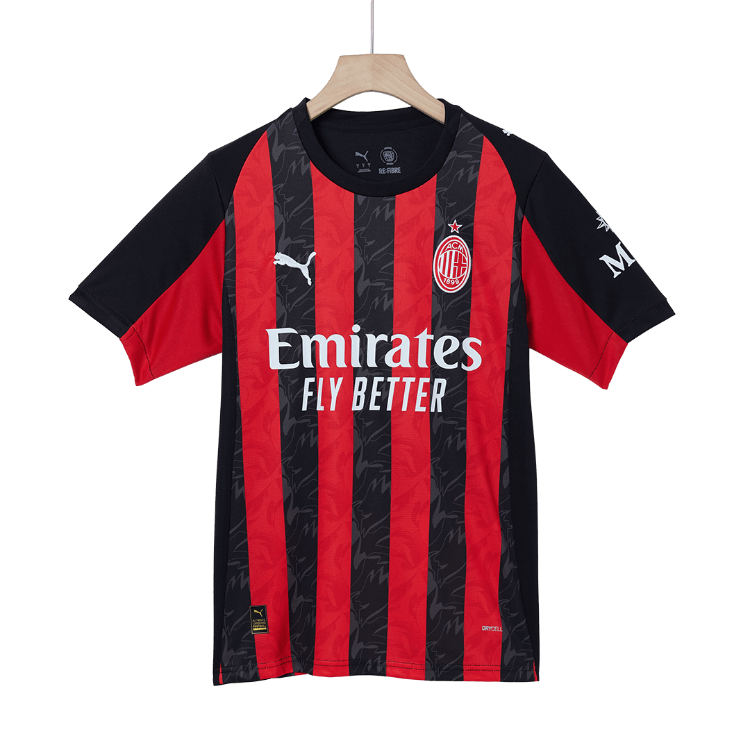 Tricouri Fotbal AC Milan RAFA LEÃO #10 Acasă 2025/26 (mărime mare) - Premium
