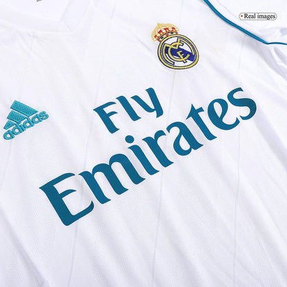 Tricouri Fotbal Vintage Real Madrid MODRIĆ #10 Acasă 2017/18