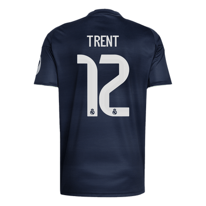 Tricouri Fotbal Real Madrid TRENT #12 Deplasare 2025/26 (mărime mare) - Premium