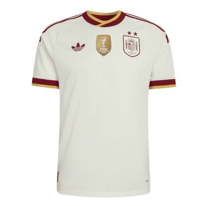 Tricouri Fotbal Spania Deplasare Cupa Mondială 2026 Authentic - Champion Edition