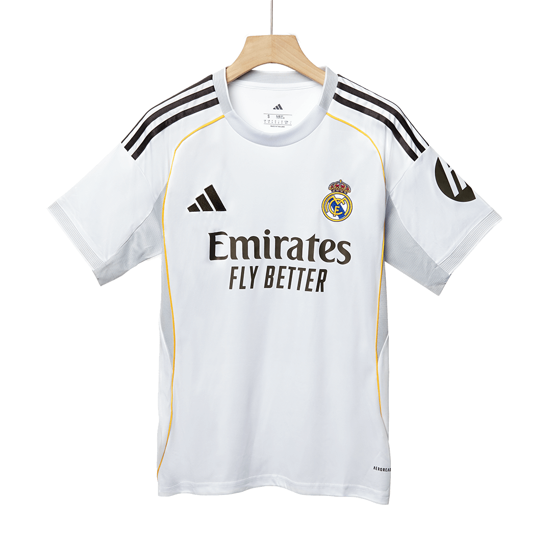 Tricouri Fotbal Real Madrid MBAPPÉ #10 Acasă 2025/26 - Premium