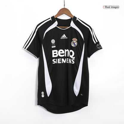 Tricouri Fotbal Vintage Real Madrid SERGIO RAMOS #4 Deplasare 2006/07