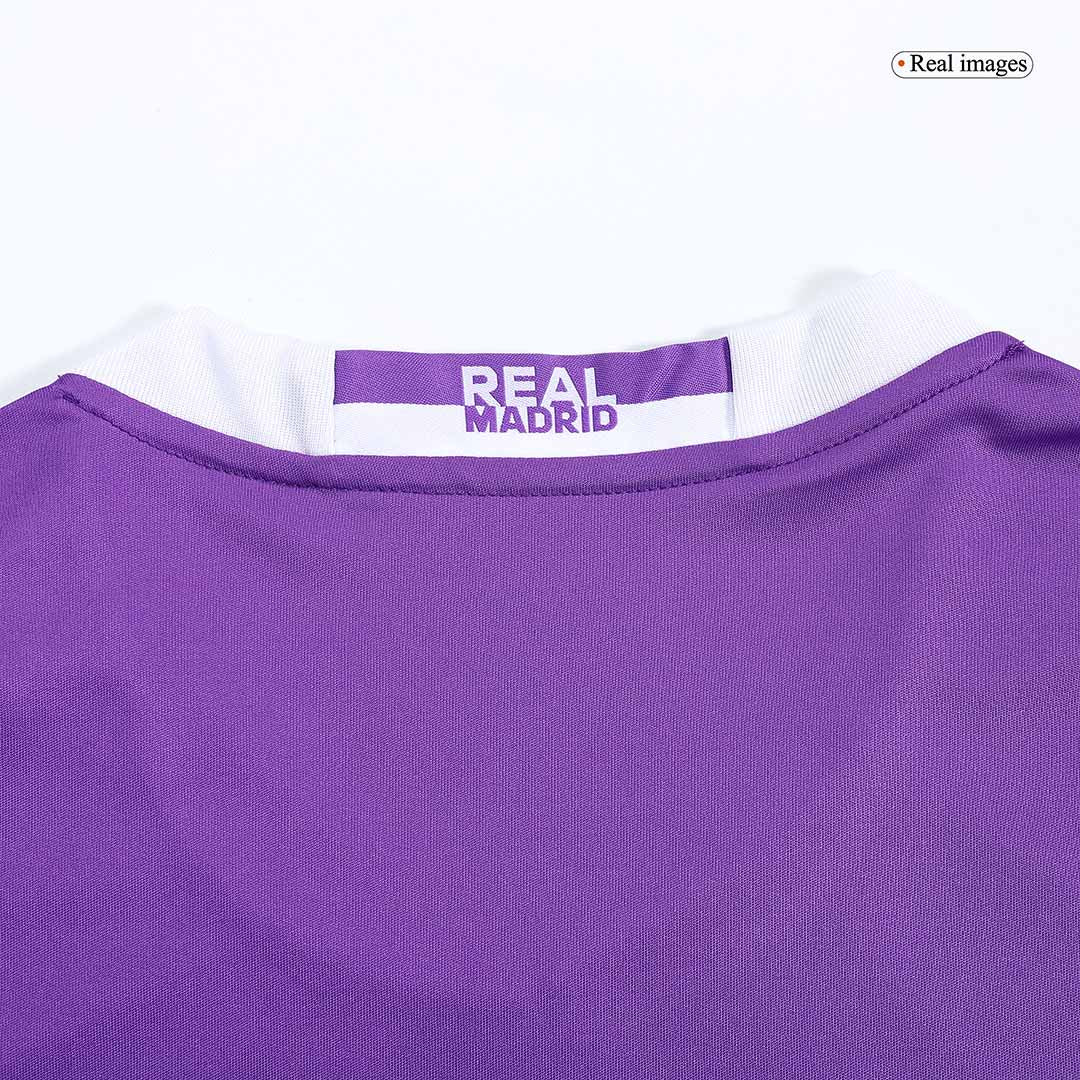 Tricouri Fotbal Vintage Real Madrid BENZEMA #9 Deplasare 2016/17 Mânecă Lungă