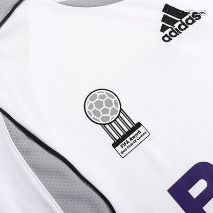 Tricouri Fotbal Vintage Real Madrid RAUL #7 Acasă 2006/07