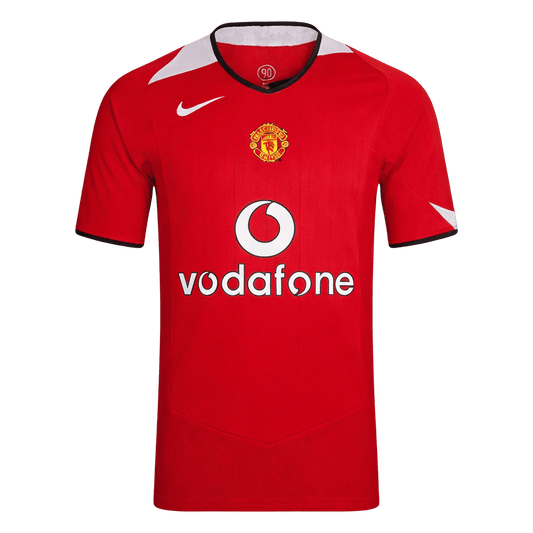Tricouri Fotbal Vintage Manchester United Acasă 2004/06