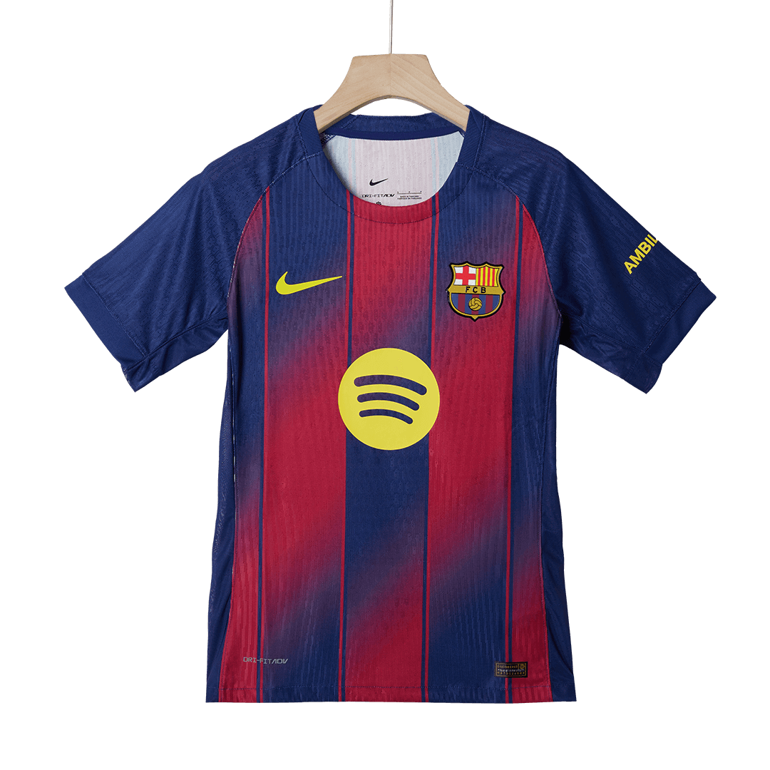 Tricouri Fotbal Barcelona KOUNDE #23 Acasă 2025/26 Authentic