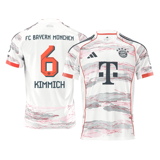 Tricouri Fotbal Bayern Munchen KIMMICH #6 Deplasare 2025/26