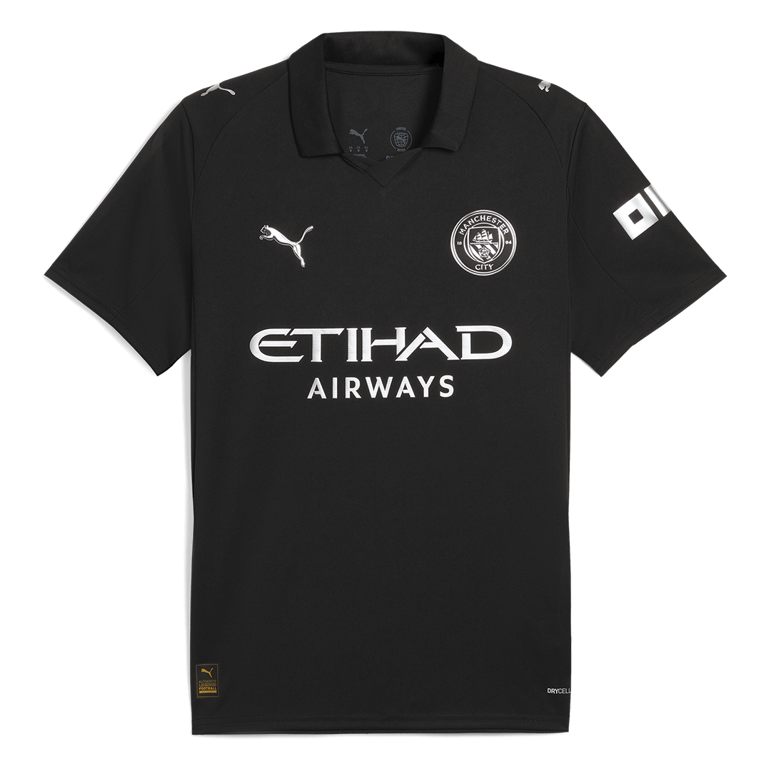 Tricouri Fotbal Manchester City RODRIGO #16 Deplasare 2025/26