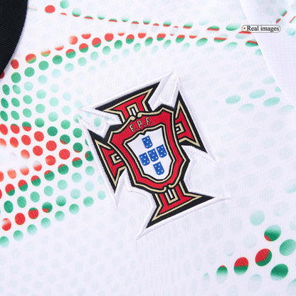 Tricouri Fotbal Portugalia Deplasare 2025 (mărime mare)