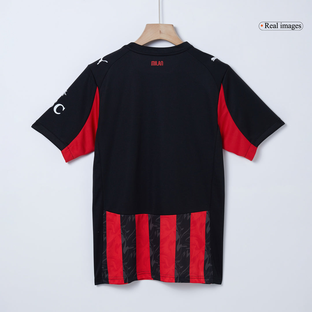 Tricouri Fotbal AC Milan RAFA LEÃO #10 Acasă 2025/26 (mărime mare) - Premium