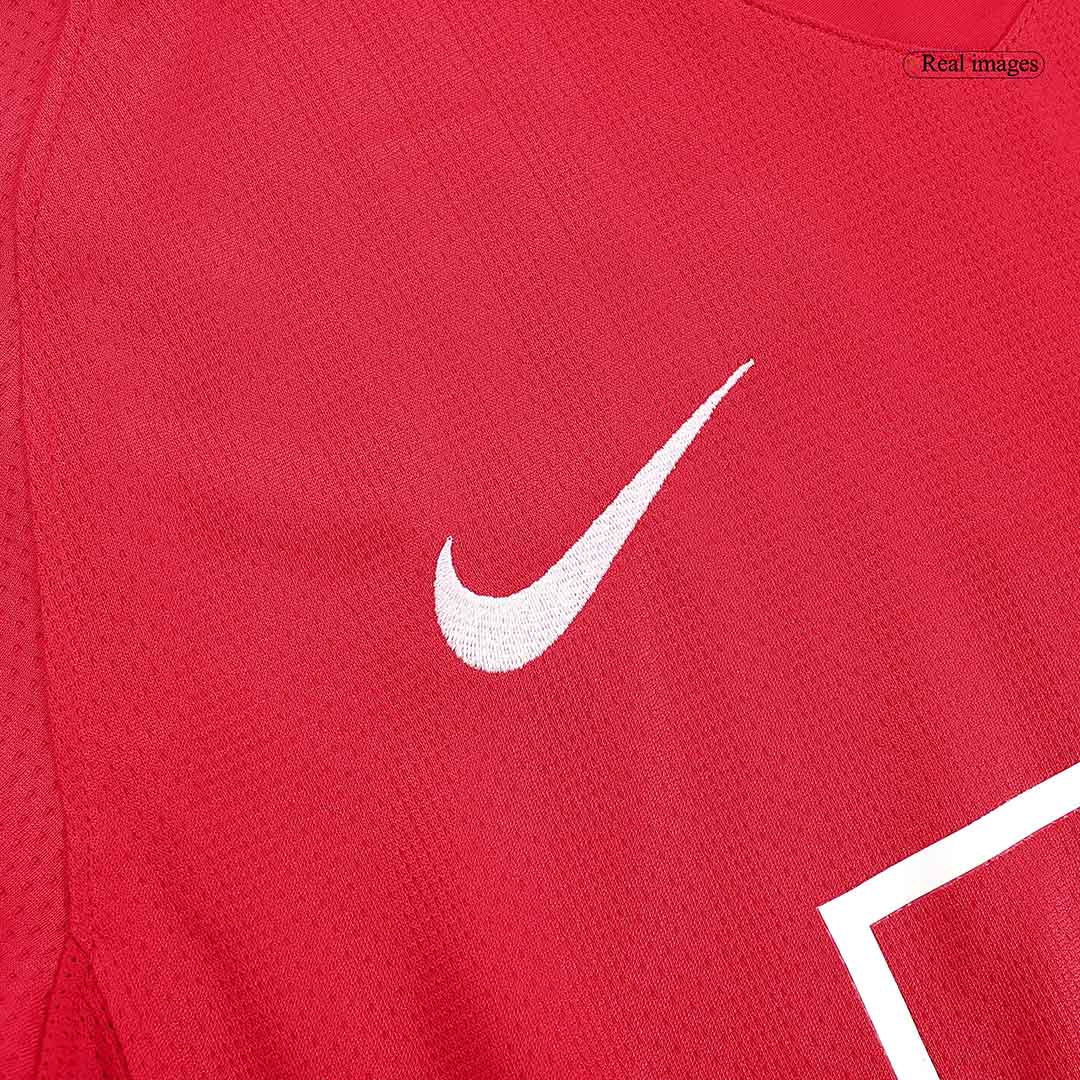 Tricouri Fotbal Vintage Manchester United ROONEY #10 Acasă 2007/08 Mânecă Lungă