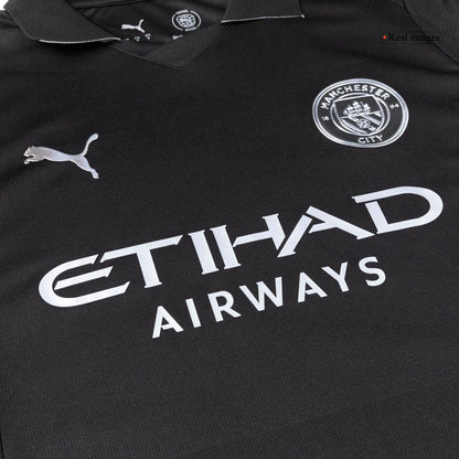 Set Tricouri Fotbal Manchester City Deplasare 2025/26