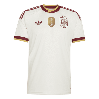 Tricouri Fotbal Spania Deplasare Cupa Mondială 2026 - Champion Edition