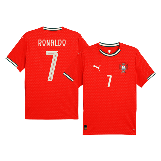 Tricouri Fotbal Portugalia RONALDO #7 Acasă 2025 (mărime mare)