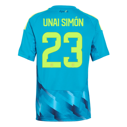 Tricouri Fotbal Spania UNAI SIMÓN #23 Cupa Mondială 2026