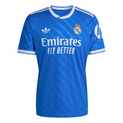 Tricouri Fotbal Real Madrid BELLINGHAM #5 Treilea 2025/26 (mărime mare)
