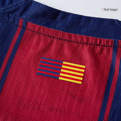 Tricouri Fotbal Barcelona KOUNDE #23 Acasă 2025/26 Authentic