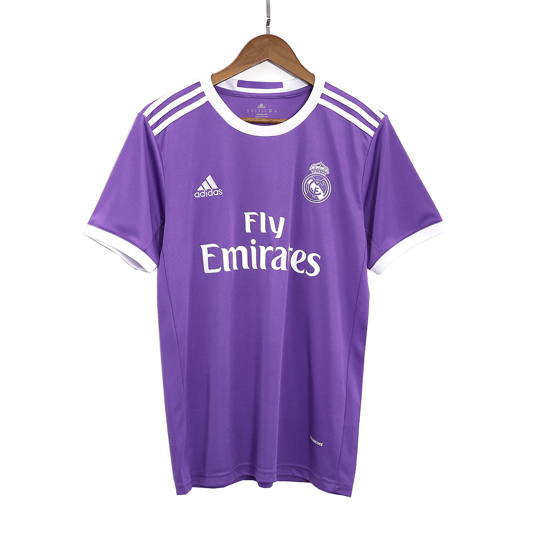 Tricouri Fotbal Vintage Real Madrid BENZEMA #9 Deplasare 2016/17