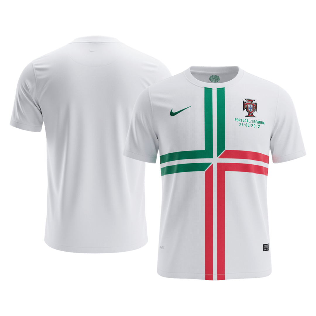 Tricouri Fotbal Vintage Portugalia Deplasare 2012
