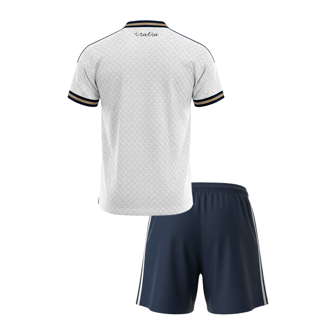 Set Tricouri Fotbal Italia Deplasare 2026 Pentru Copii