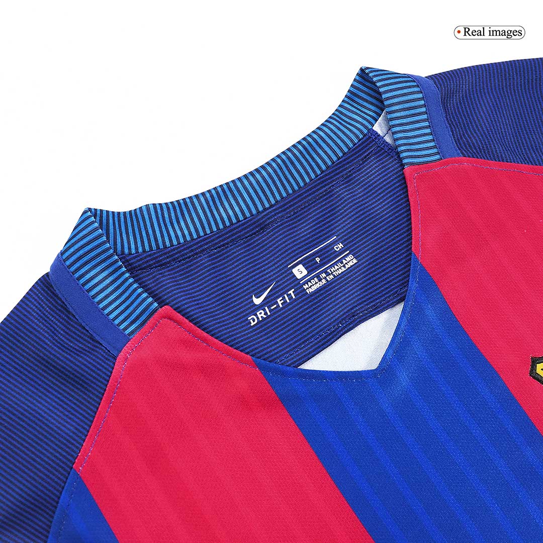 Tricouri Fotbal Vintage Barcelona Acasă 2016/17