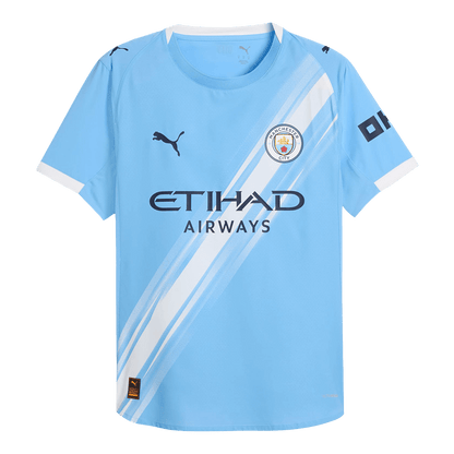 Tricouri Fotbal Manchester City HAALAND #9 Acasă 2025/26 Authentic