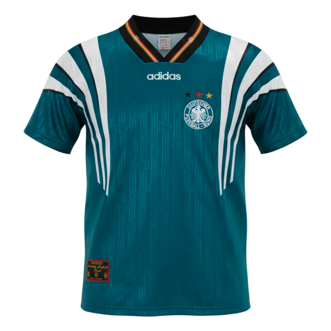 Tricouri Fotbal Vintage Germania Deplasare 1996/97