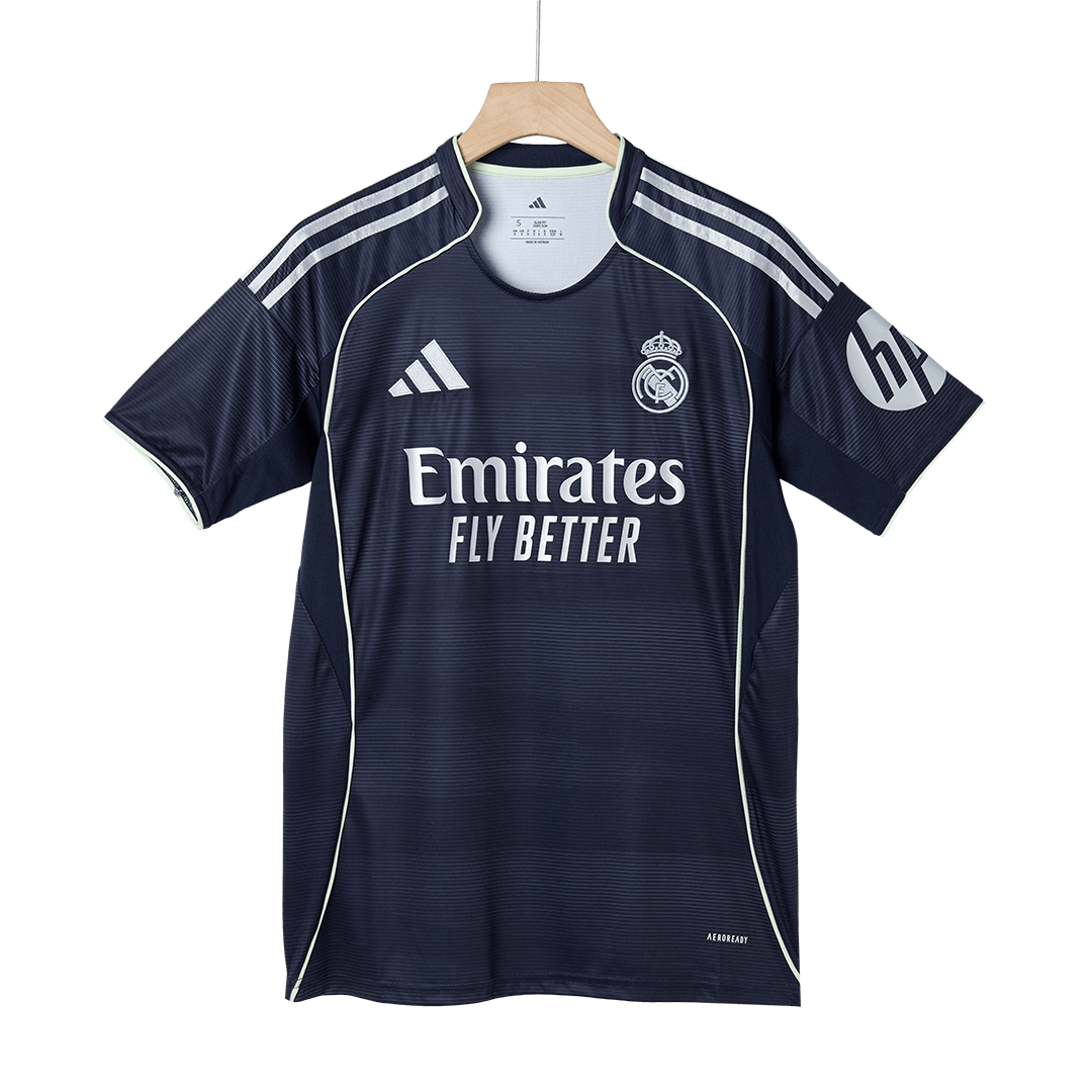 Tricouri Fotbal Real Madrid MBAPPÉ #9 Deplasare 2025/26 - Premium