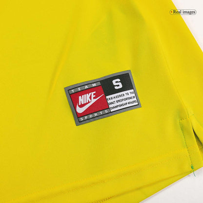 Tricouri Fotbal Vintage Brazilia RIVALDO #10 Acasă 1998