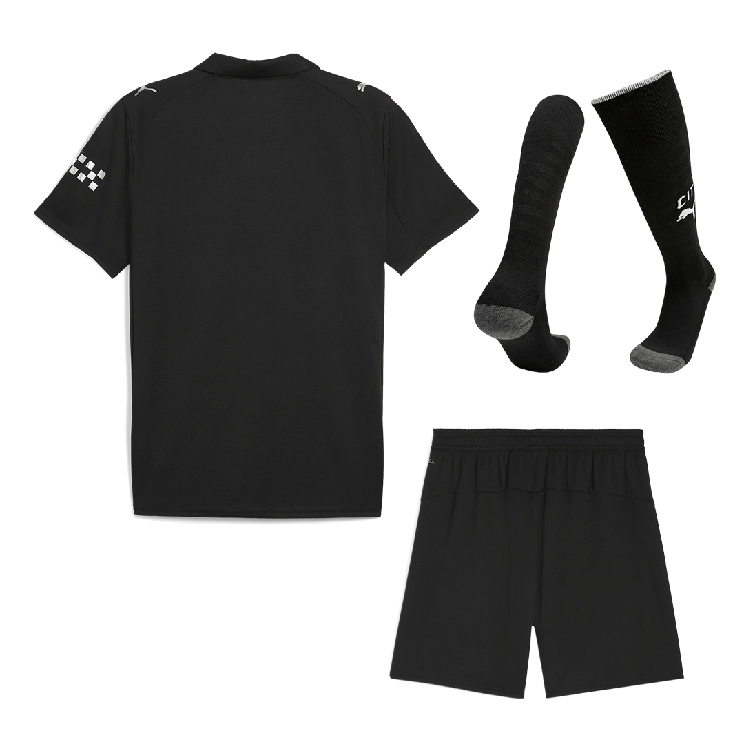Set Tricouri Fotbal Manchester City Deplasare 2025/26