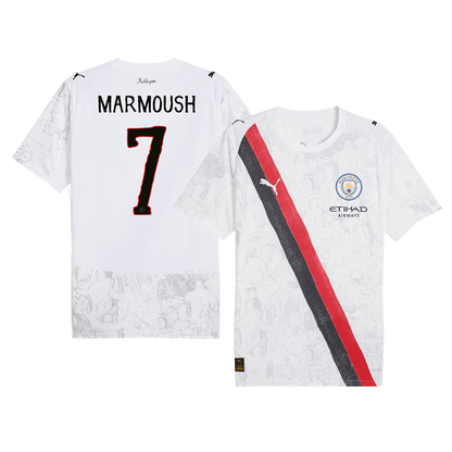 Tricouri Fotbal Manchester City KidSuper MARMOUSH #7 2025/26 - Club World Cup