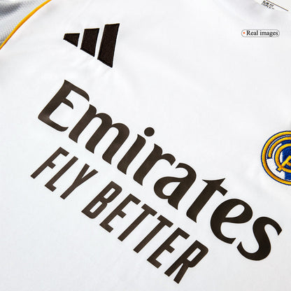 Tricouri Fotbal Real Madrid VALVERDE #8 Acasă 2025/26 - Premium (mărime mare)