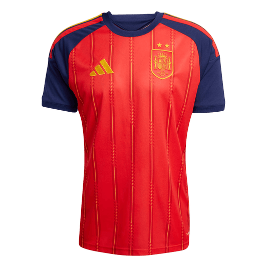 Tricouri Fotbal Spania Acasă Cupa Mondială 2026 - Champion Edition
